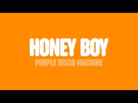 Purple Disco Machine & Benjamin Ingrosso - Honey Boy (Lyrics) [feat. Shenseea & Nile Rodgers]