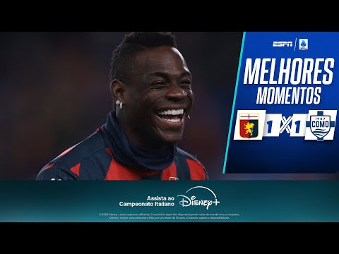 Gols e lances de Genoa x Como