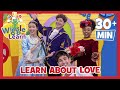 Learn About Love ️ The Wiggles ️ Wiggle And Learn Educational Videos For Toddlers