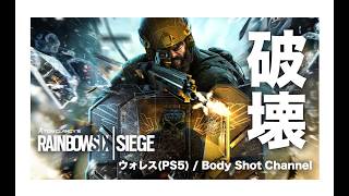 【R6S】壁破壊しながら前線押し