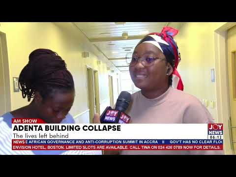 Five days after Adenta building collapse, families seek answers and support.
