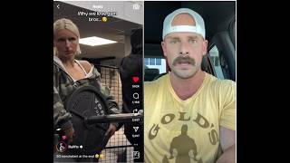 The gym culture we all love to see! 🙏🏼❤️