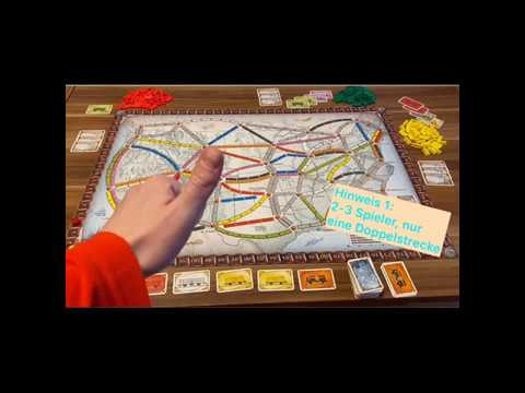 Regelvideo/ Erklärvideo von "Zug um Zug" dem Brettspiel (Original "Ticket to Ride") vom Alan R. Moon