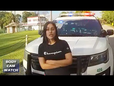 The Moment a Murder Suspect Realizes She's Been Caught