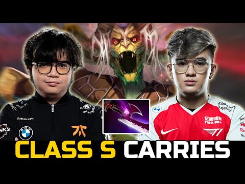 GABBI VS RAVEN - FNATIC VS T1 CARRIES BATTLE DOTA 2