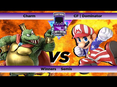 Flynn's Arcade 058 Winners Semis - Charm (King K. Rool) Vs CF | Dominator (Mario) Ssbu Tournament