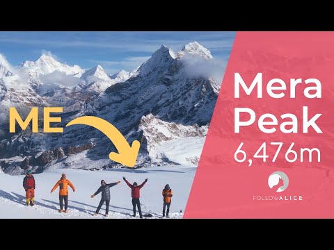 Mera Peak 6,476m 🏔️ | Nepal  | The World's Highest Non-Technical Summit