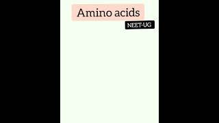 Amino acids part 2  Biomolecules (class 11 bio & class 12 chemistry)  #neetug
