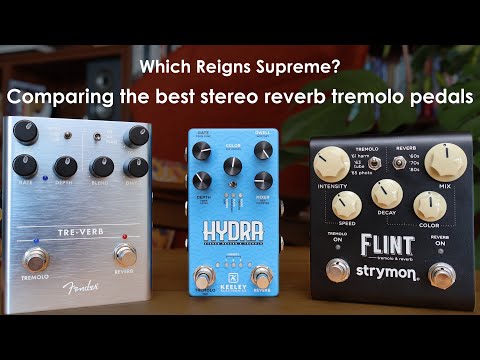Strymon Flint V2, Keeley Hydra, Fender Tre-Verb | Comparing The Best Stereo Reverb Tremolo Pedals