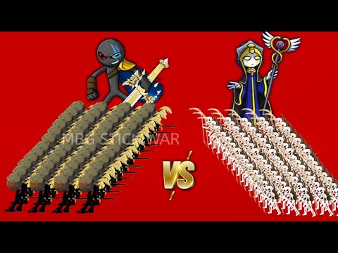 Archidon Warriors VS ⚡ Dangers evils 😈 Unlimited 🤯 BMG Stick war 💥#gamestickwarmodapk