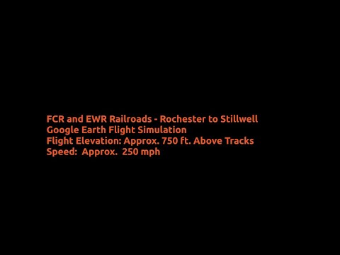 Fulton County and Elkhart Western Railroads Rochester to Stillwell Flight