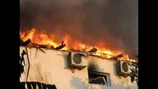 preview picture of video 'пожар  на базе отдыха в Кирилловке Запорожская область'