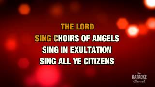 O Come All Ye Faithful in the Style of &quot;Sara Evans&quot; with lyrics (no lead vocal)