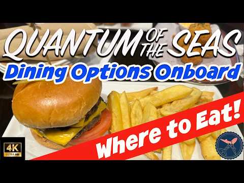 Thumbnail for Where to Eat on Quantum of the Seas | Royal Caribbean | Dining Options Onboard