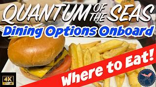 Where to Eat on Quantum of the Seas | Royal Caribbean | Dining Options Onboard