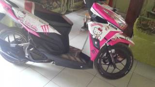 Jual Striping Vario 150 Hello Kitty Di Lapak Kenzie Satrio Sedjati