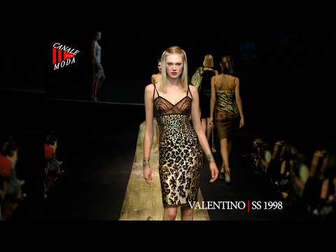 VALENTINO Spring Summer 1998 Paris 4K - Canale Moda
