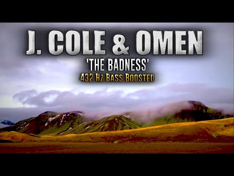 J. Cole- The Badness Ft. Omen | The Warm Up (Lyric Video)(432Hz)[8D Audio]