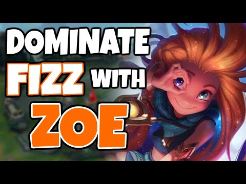 This is how I DOMINATE FIZZ with ZOE | Challenger Zoe | Pekin Woof