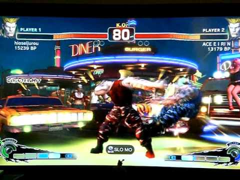 hioseijurou [Guile] vs ACE・EIRIN [Guile] SSF4 Japanese Online Ranked Matches