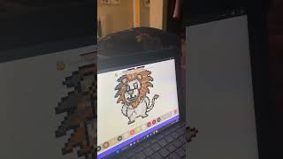 What I just mostly do when I’m bored (I had a project going on so yea) #schoolproject