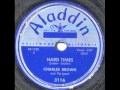 Charles Brown   Hard Times   1951