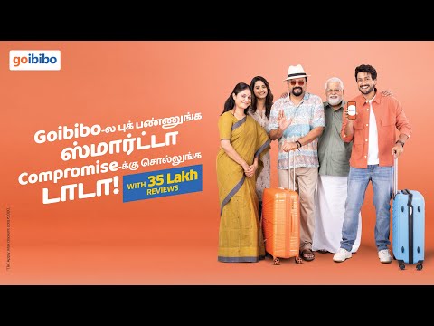Compromise edhukku? Goibibo-la 35L+ reviews irukkumbodhu! Unga 1st hotel booking-ku FLAT 50% OFF!