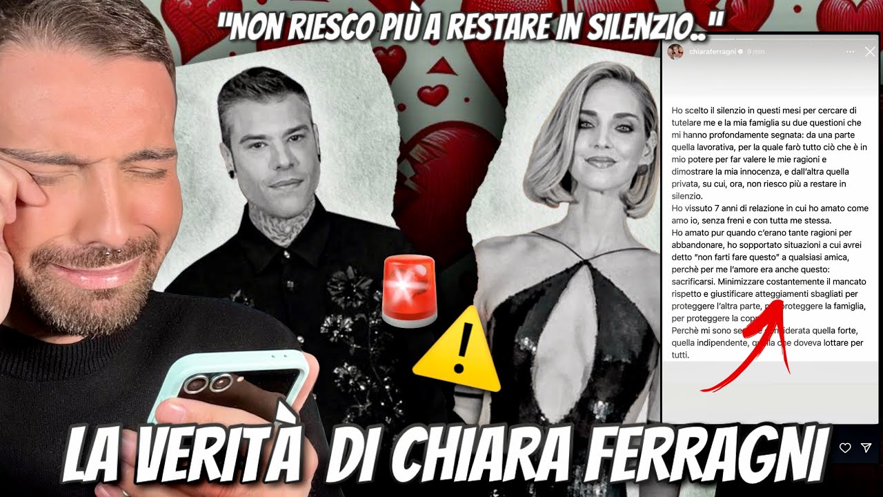 FINALMENTE CHIARA FERRAGNI ROMPE IL SILENZIO E RACCONTA LA SUA VERITÀ!😱| Spillin’ the tea🥤