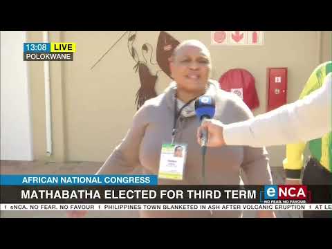 Stan Mathabatha elected for third term