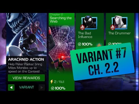 Variant #7 Ch.2.2 vs Angela, Antman, Mordo, Abomination Immo, Captain Marvel, Electro, Spidergwen