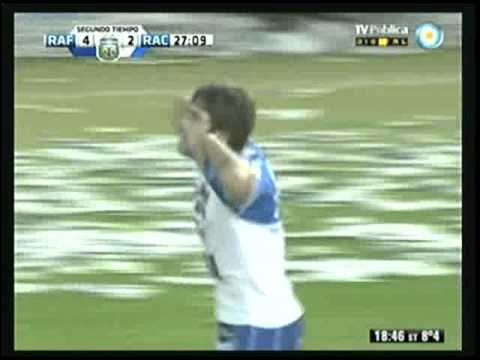 At Rafaela 4 - Racing 2 - Fecha 18 - Clausura 2012 Gol de Federico Gonzalez 17/06/2012