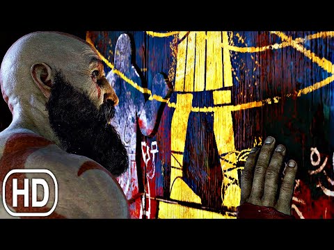 Kratos Crying After He Sees His Future Prophecy (Becomes The All Father) - God of War Ragnarok