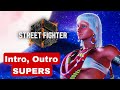 ELENA All Intros Outros Supers Street Fighter 6 4K Sf6