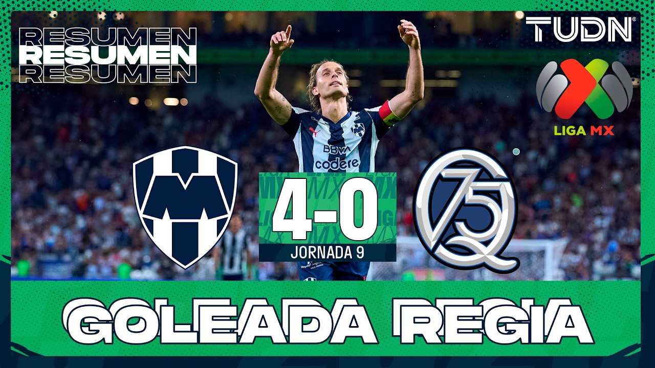 CF Monterrey vs Querétaro Highlights