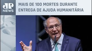 Alckmin apoia apelos de Lula pelo fim do conflito em Gaza: ‘Ataque contra civis é inconcebível’