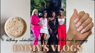 WEEKLY VLOG! 4.5k GIVEAWAY + BIRTHDAY CELEBRATION + CLICKS HAUL + STUDY WITH ME🌷|| Thebarbie Emmy