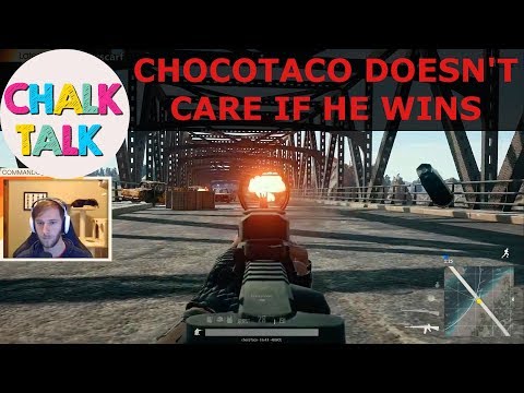 ChocoTaco Doesn't Care If He Wins (PlayerUnknown's Battlegrounds)