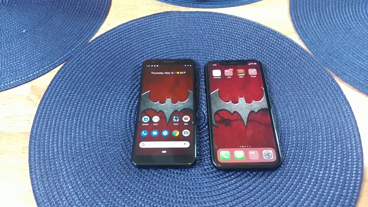 Google Pixel 3a vs Apple iPhone XR  Speakers Comparison