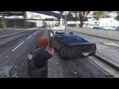 GTA V mods - lspdfr - Franklin Arrested