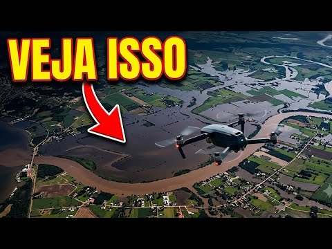 DRONE MOSTRA ENCHENTE NO VALE DO TAQUARI - Venâncio Aires/RS 2026 