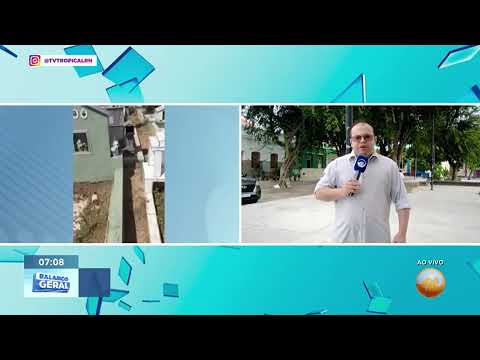 Balanço Geral Manhã RN  - 21/5/2026 -  21 crucifixos de bronze são furtados em cemitério potiguar