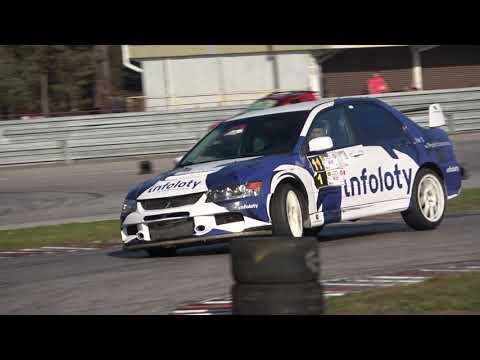 Łuszcz Krzysztof - Mitsubishi EVO - SuperOES 10 Runda  Tor Kielce 26-10-2019