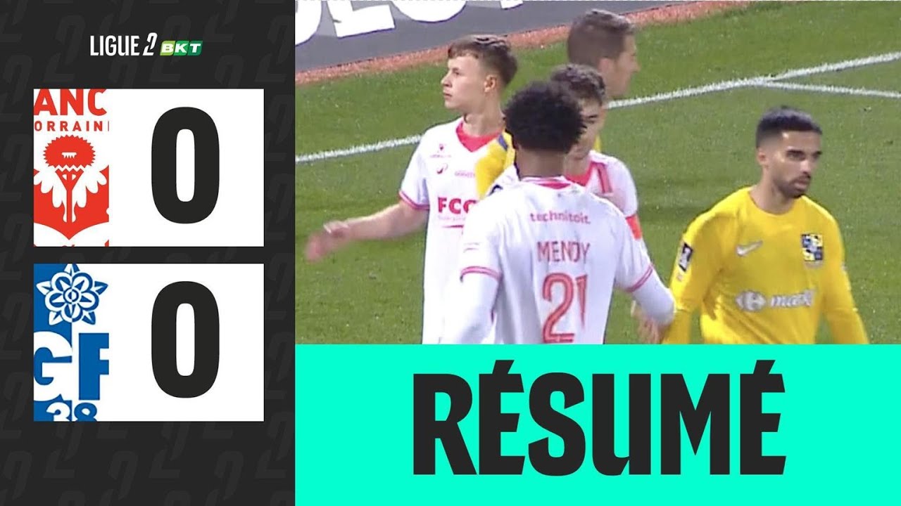 Nancy vs Grenoble Foot 38 Highlights