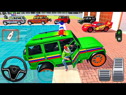 Indian Theft Aura Simulator | Lightning McQueen & Police Car Driving 3D - Android Gameplay