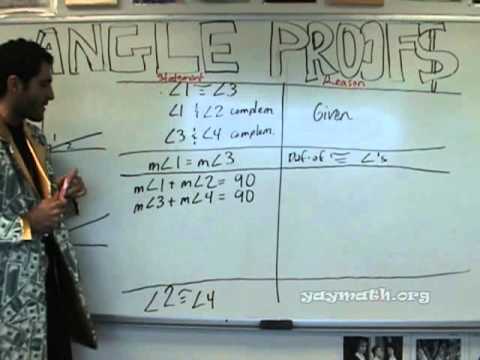 Geometry - Angle Proofs
