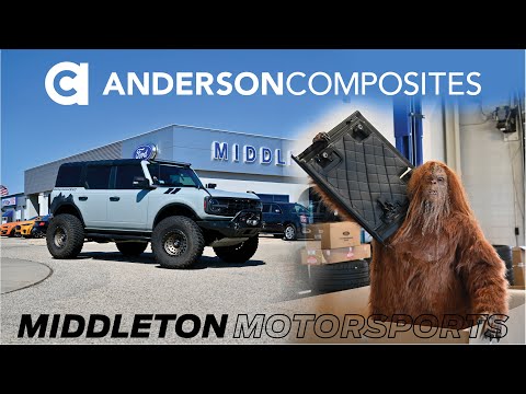 NEW Ford Bronco Anderson Composites Hardtop. Bird Dog Overland Gets 1st Delivery In The Country!