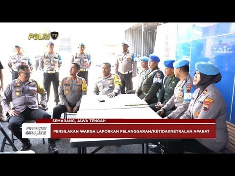PRESISI UPDATE : POSKO NETRALITAS TNI - POLRI DI JATENG 20/09/2024 11.00