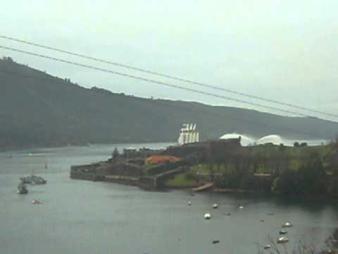 Juan Sebastián Elcano entrando en Ferrol (1)