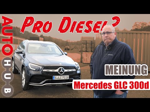 Schnell mal 600km wohin: Elektrisch oder doch der Diesel? - Der Mercedes GLC 300 d ...mal schnell.