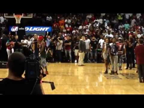 Fabolous Performs & Brings Out Troy Ave at EBC Tournament in Brooklyn's Barclay's Center!